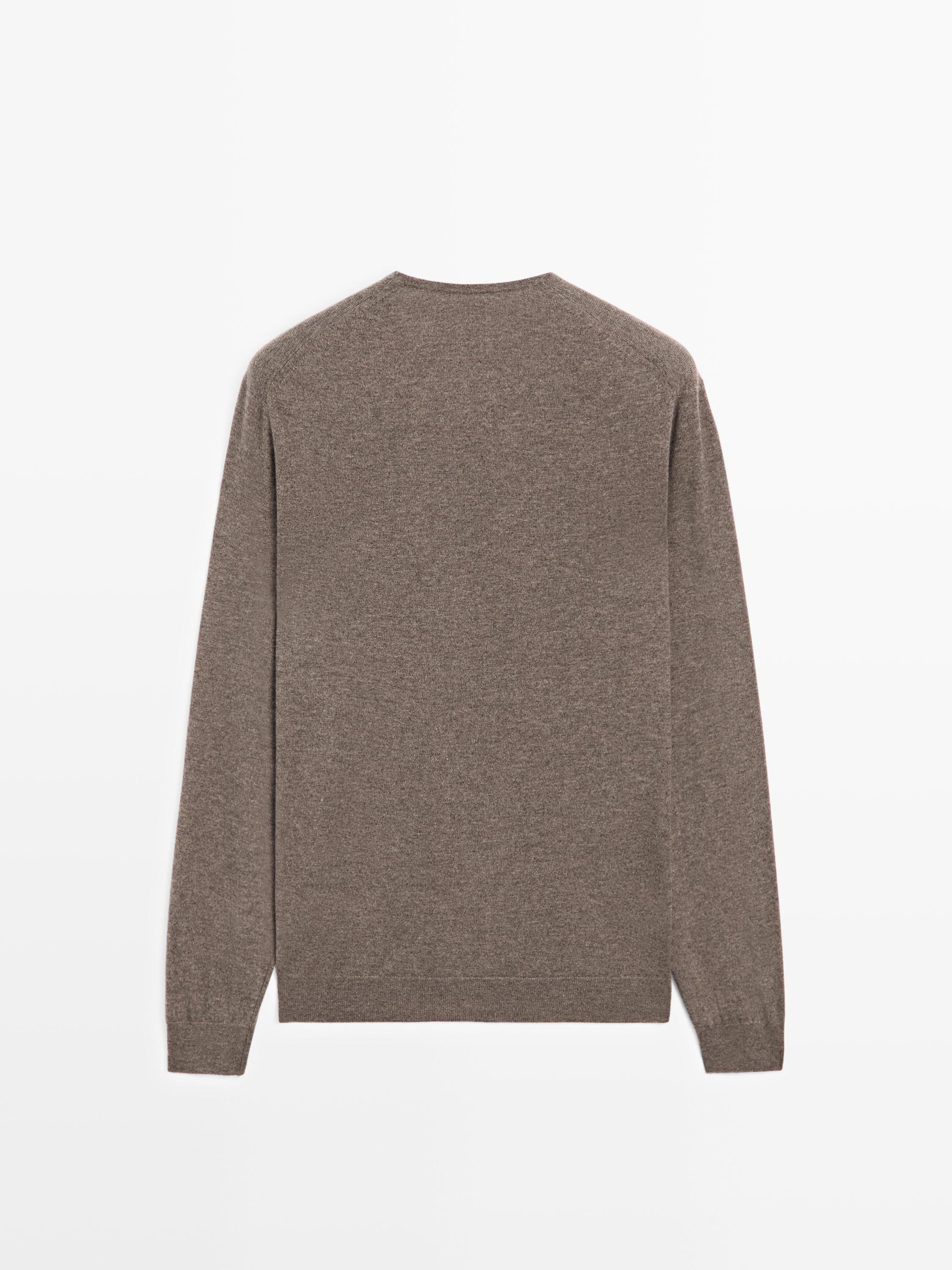 Pull en maille 100 % cachemire à col rond - LIMITED